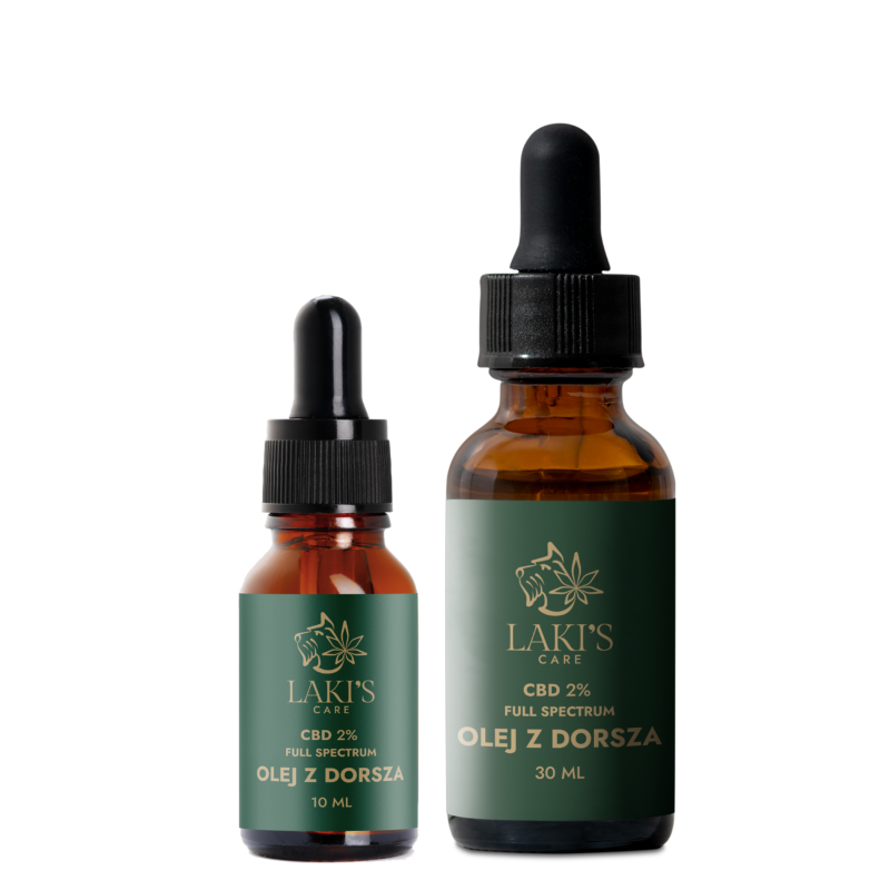 Lakis Care - Olej z dorsza FS CBD 2%